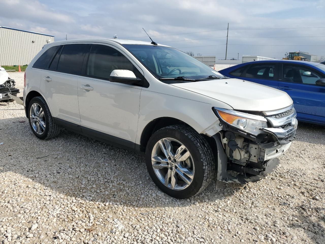 2013 Ford Edge VIN 2FMDK3JCXDBA94989 Copart auction photo, front end damage thumbnail 4