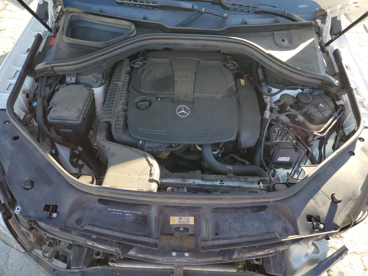 2017 Mercedes-Benz GLE VIN 4JGDA5JB5HA899953 Copart auction photo, front end damage thumbnail 12
