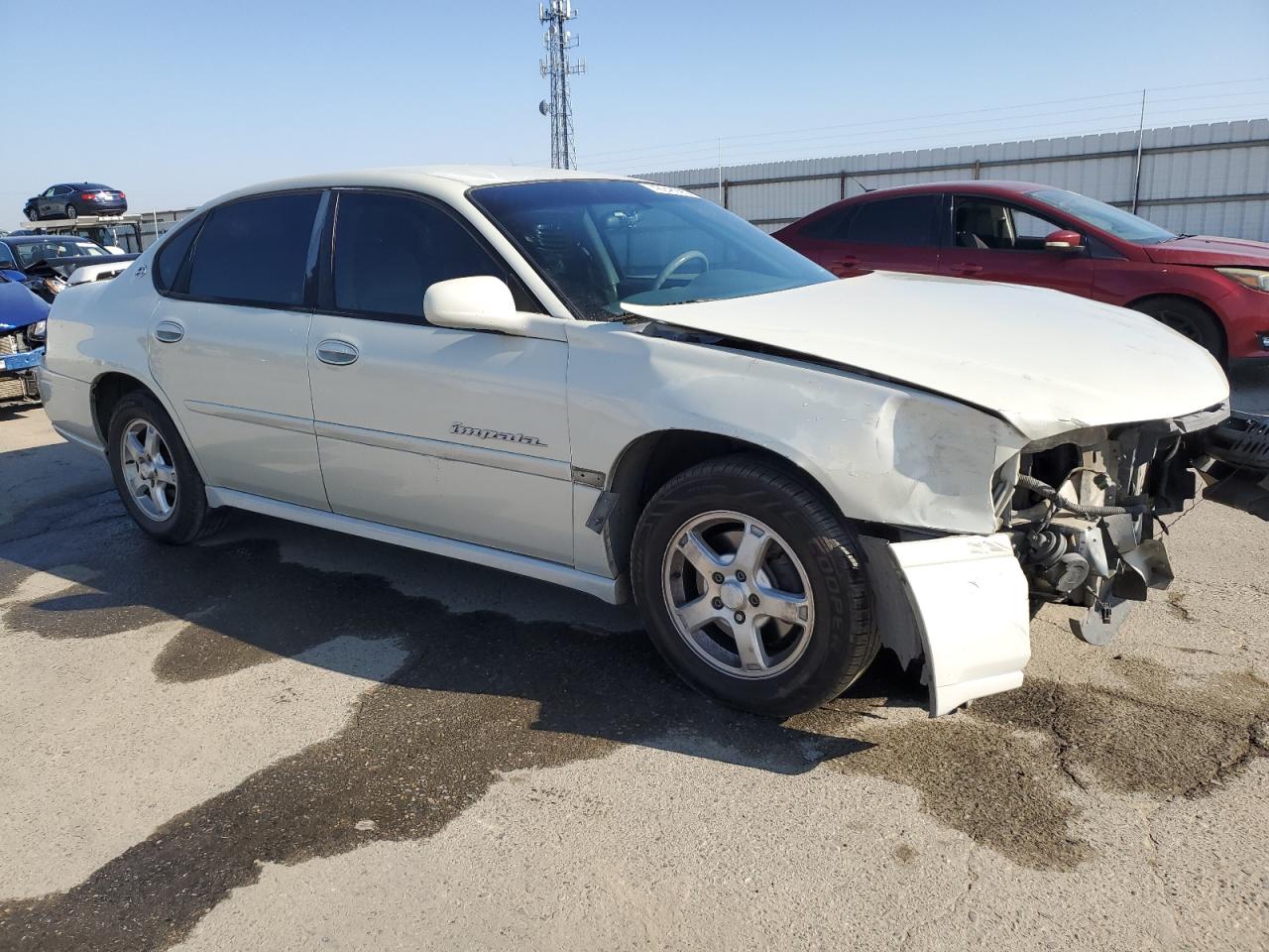 2004 Chevrolet Impala VIN 2G1WH52K949103341 Copart auction photo, undercarriage / front end damage thumbnail 4