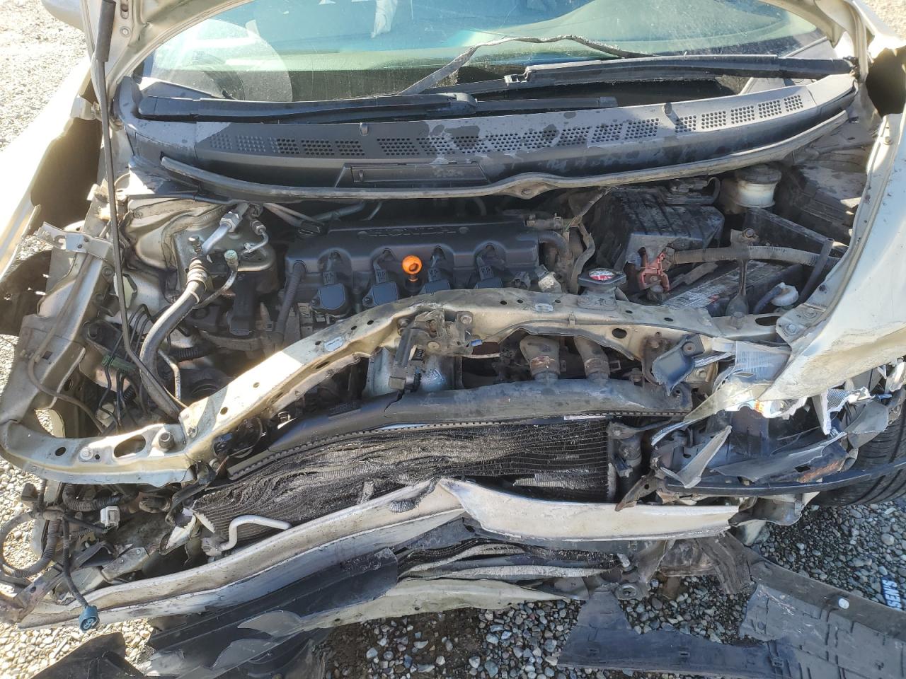 2007 Honda Civic VIN 1HGFA165X7L068753 Copart auction photo, front end damage thumbnail 12