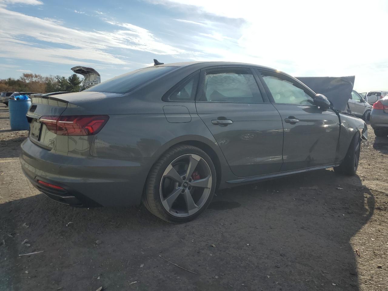 2023 Audi A4 VIN WAUEAAF44PA033930 Copart auction photo, front end damage thumbnail 3