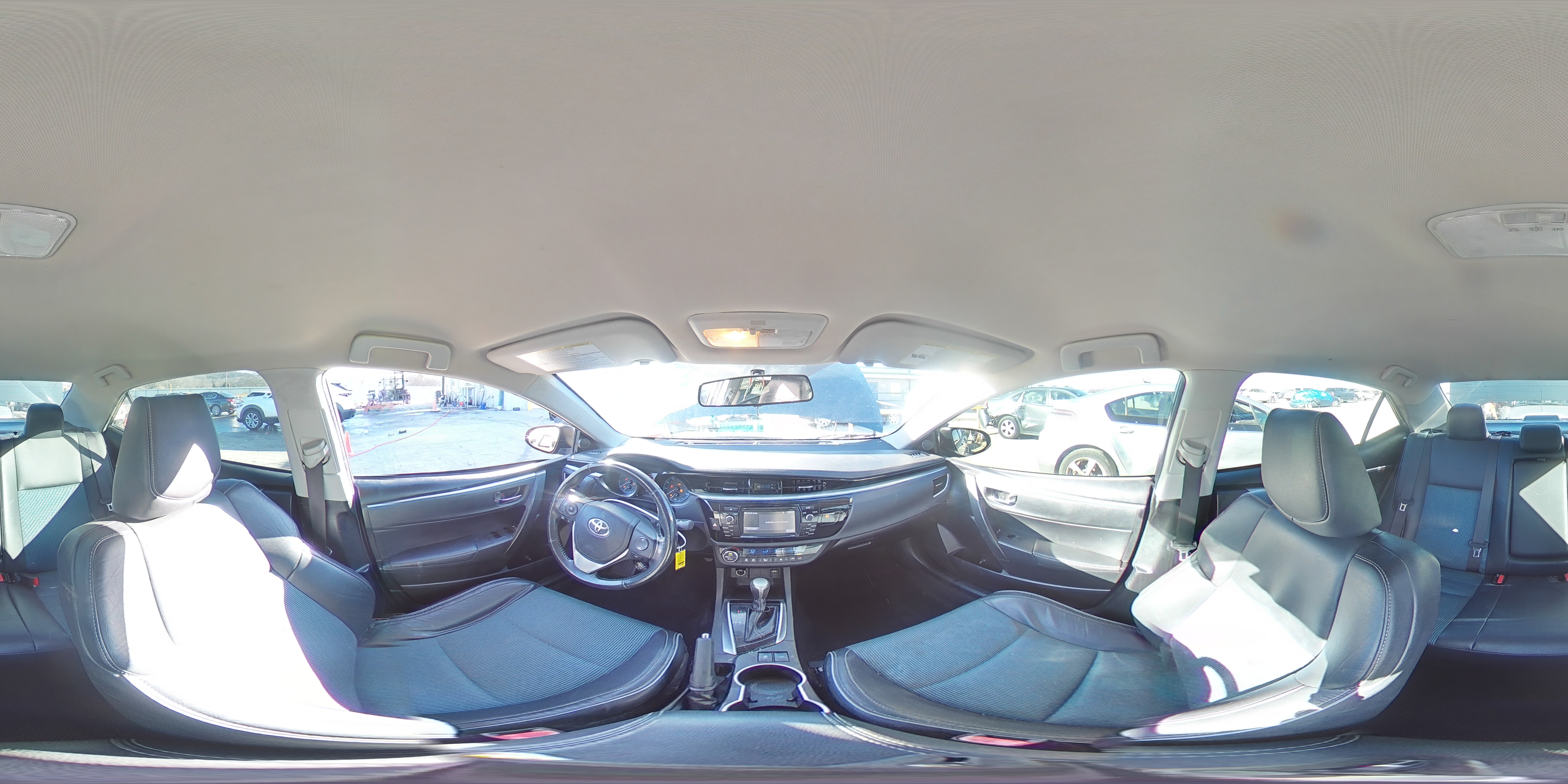 2015 Toyota Corolla VIN 5YFBURHEXFP325772 Copart auction photo, all over damage thumbnail 15