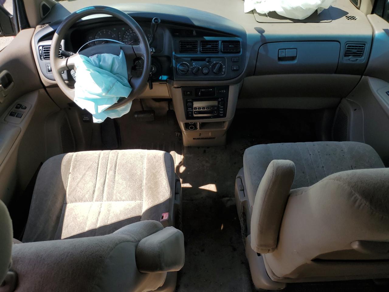 2000 Toyota Sienna VIN 4T3ZF13C2YU306903 Copart auction photo, all over damage thumbnail 8