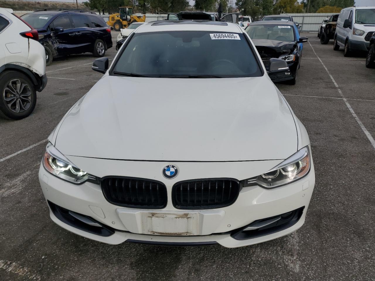 2012 BMW 3er VIN WBA3A9C50CFX59624 Copart auction photo, side damage thumbnail 5