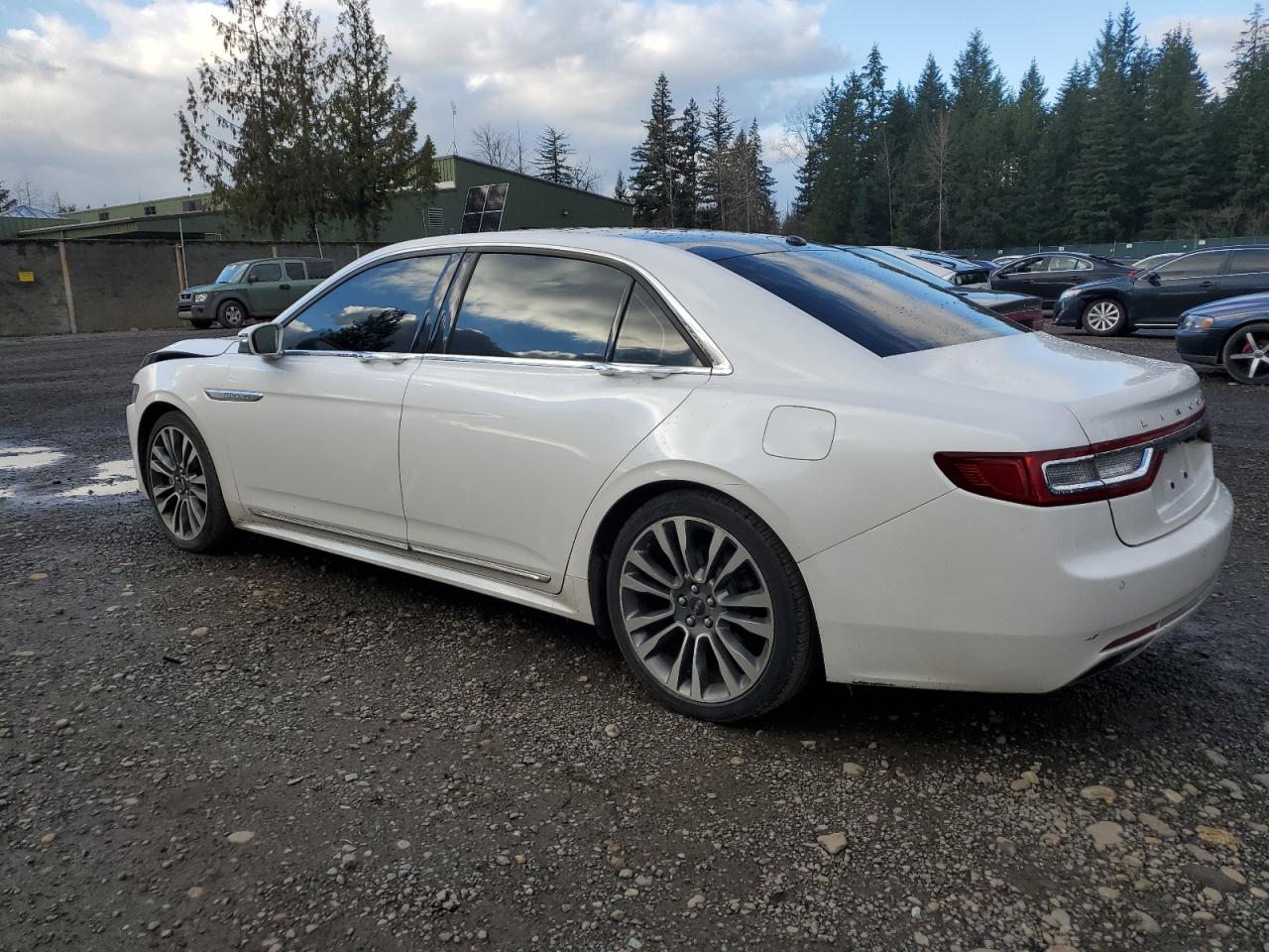 2017 Lincoln Continental VIN 1LN6L9SK8H5611277 Copart auction photo, front end damage thumbnail 2