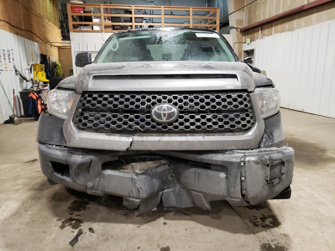 2019 Toyota Tundra VIN 5TFUM5F19KX080802 Copart auction photo, undercarriage / side damage thumbnail 5