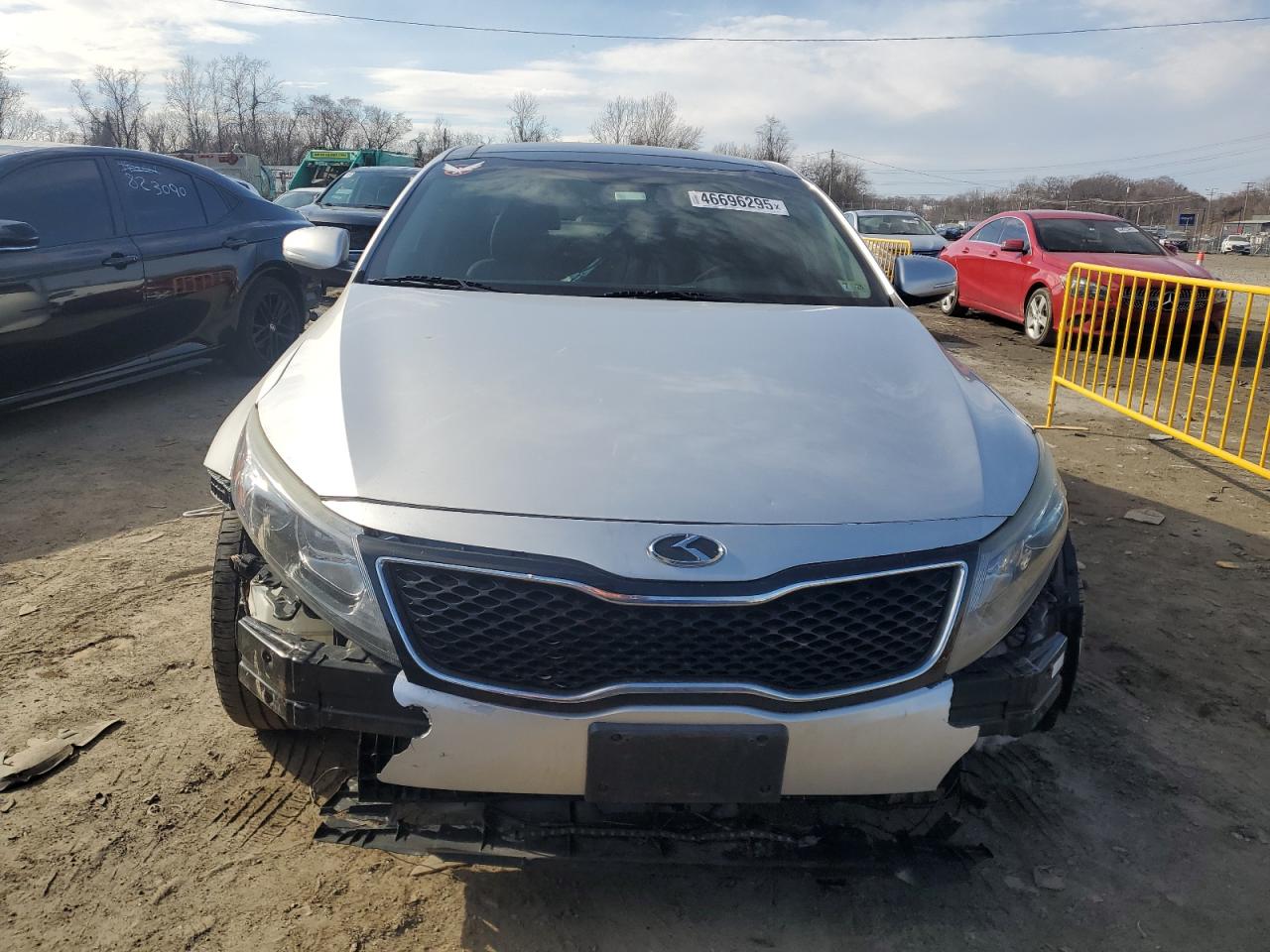 2014 KIA Optima VIN 5XXGN4A73EG269859 Copart auction photo, front end / minor dent/scratches damage thumbnail 5