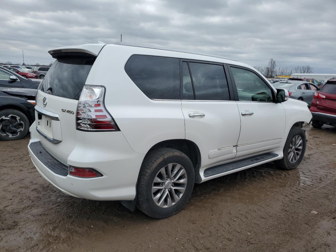 2019 Lexus GX VIN JTJBM7FX5K5222871 Copart auction photo, front end damage thumbnail 3