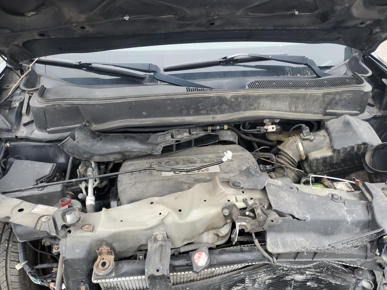 2010 Honda Pilot VIN 5FNYF4H69AB039173 Copart auction photo, all over damage thumbnail 12