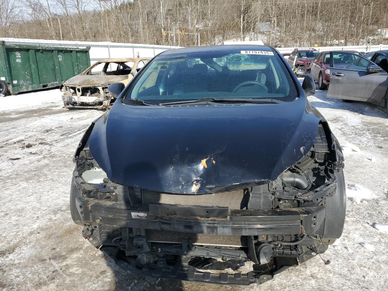 2013 Hyundai Elantra VIN 5NPDH4AE3DH394503 Copart auction photo, front end damage thumbnail 5