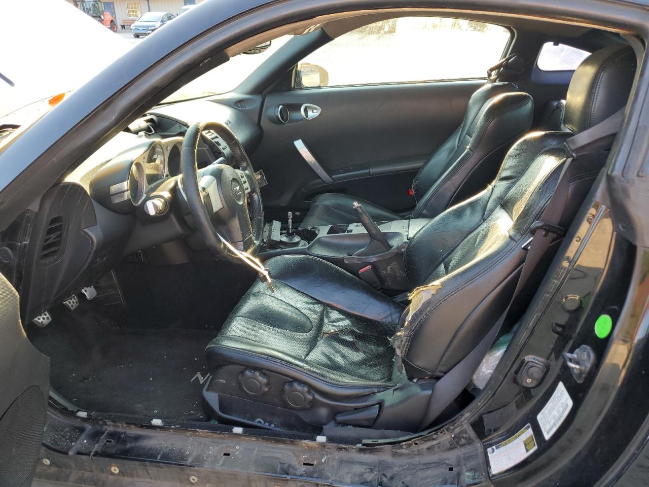 2005 Nissan 350Z VIN JN1AZ34D05M604790 Copart auction photo, burn - engine / all over damage thumbnail 7