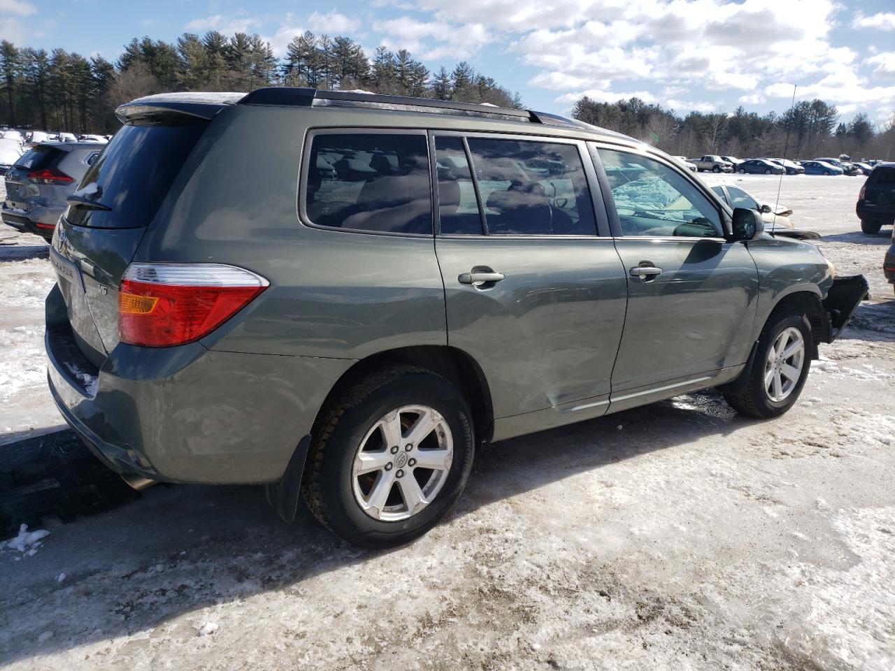 2008 Toyota Highlander VIN JTEES41A082088087 Copart auction photo, front end damage thumbnail 3