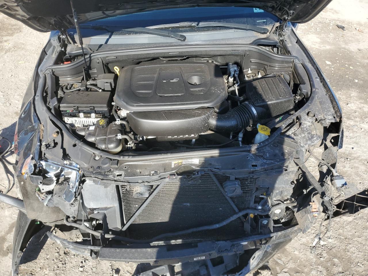 2019 Jeep Grand Cherokee VIN 1C4RJFBG9KC674523 Copart auction photo, front end / side damage thumbnail 12