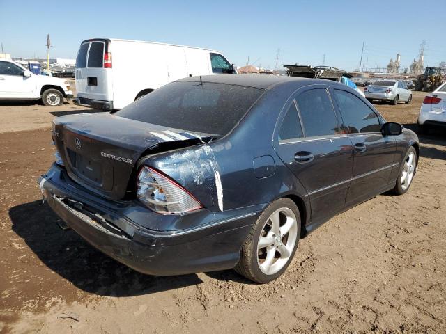 2005 Mercedes-Benz C-klasse VIN WDBRF40JX5F615972 Copart auction photo, rear end / front end damage thumbnail 3