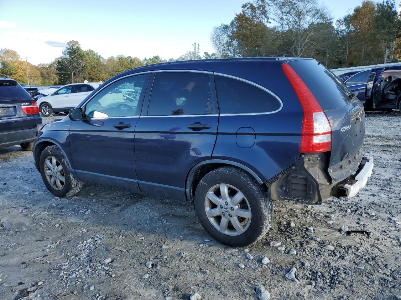 2008 Honda CR-V VIN JHLRE48518C065663 Copart auction photo, rear end damage thumbnail 2