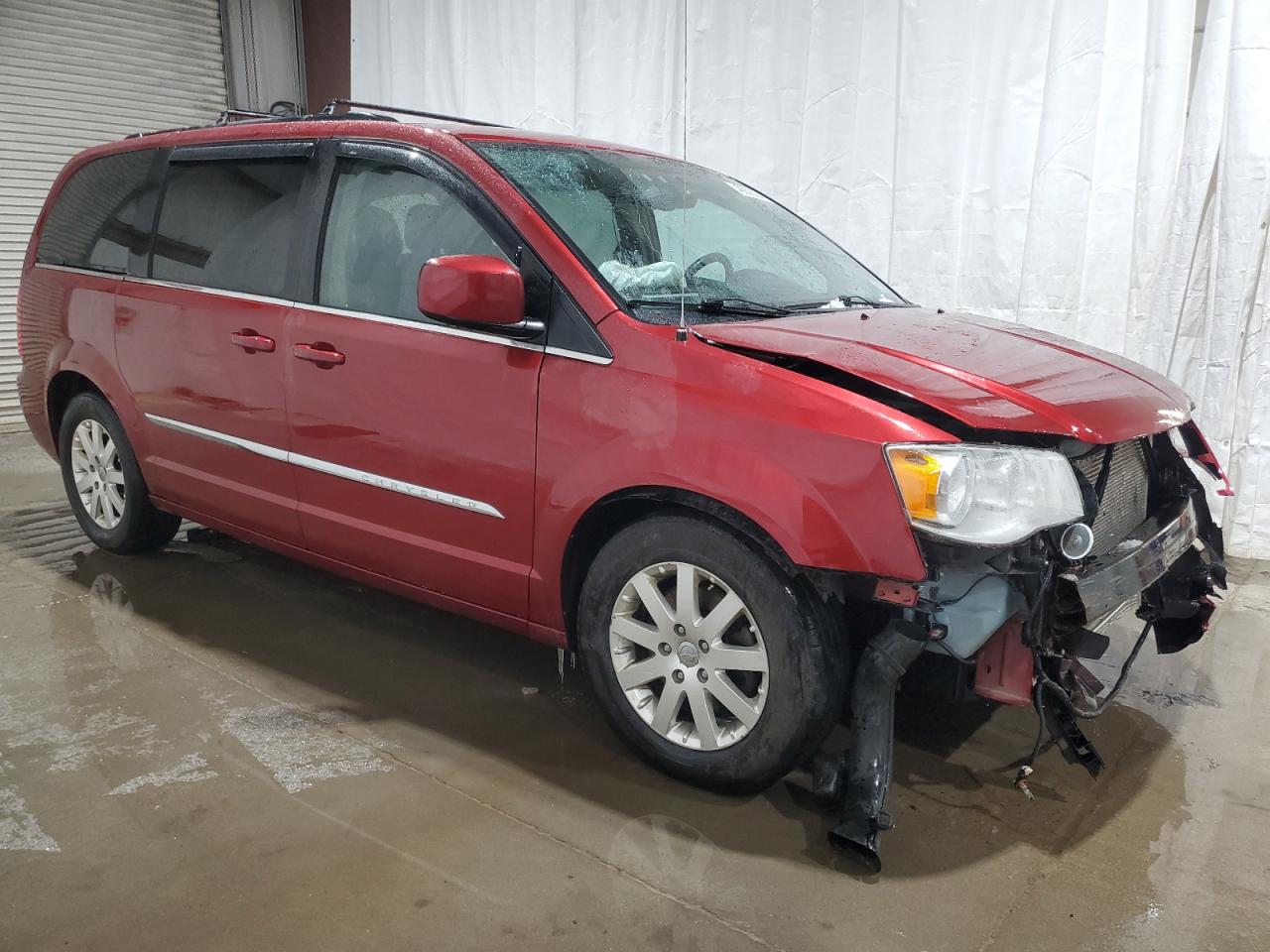 2013 Chrysler Town & Country VIN 2C4RC1BG9DR802265 Copart auction photo, front end damage thumbnail 4