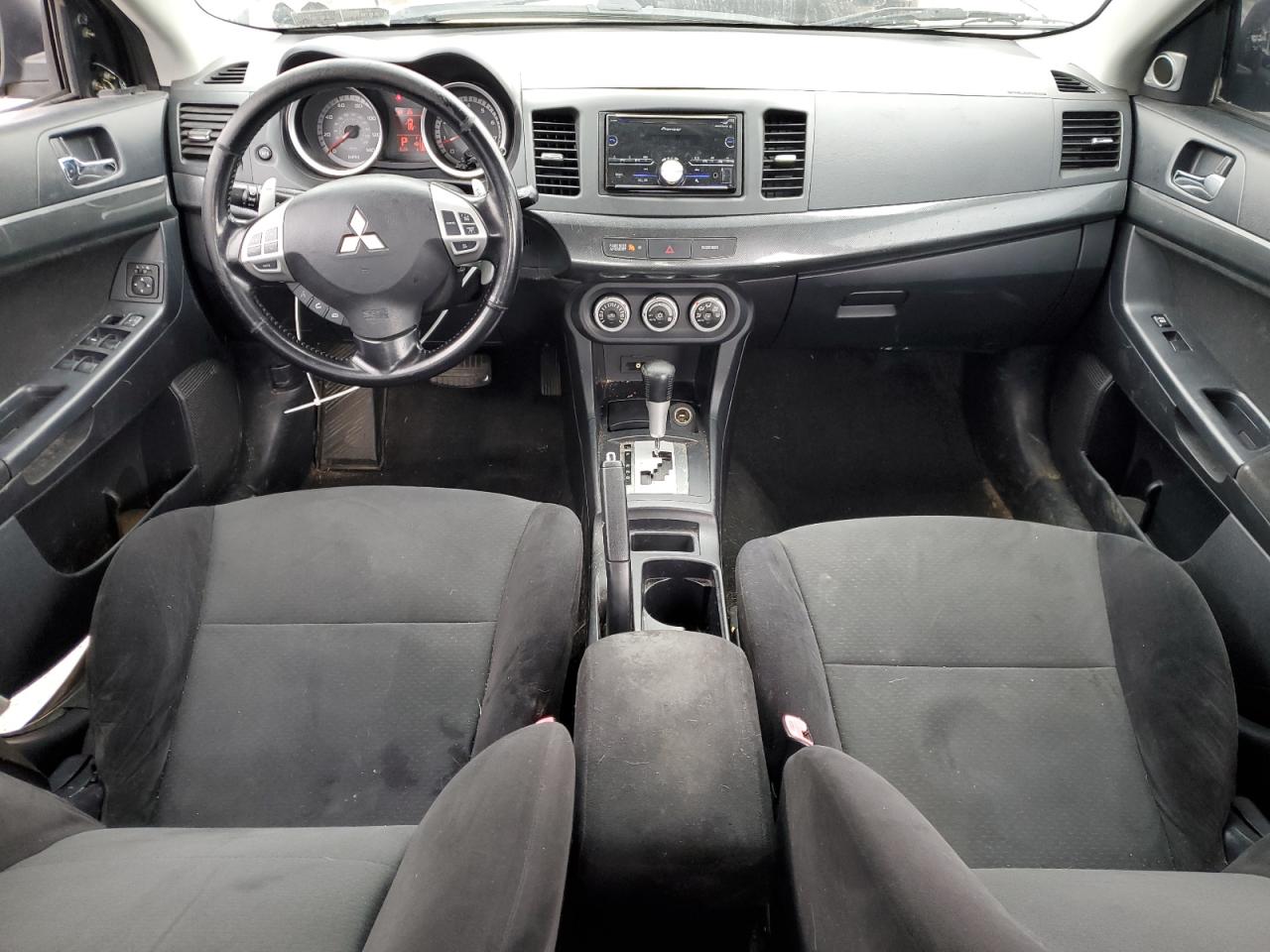 2008 Mitsubishi Lancer VIN JA3AU86U78U013106 Copart auction photo, side damage thumbnail 8