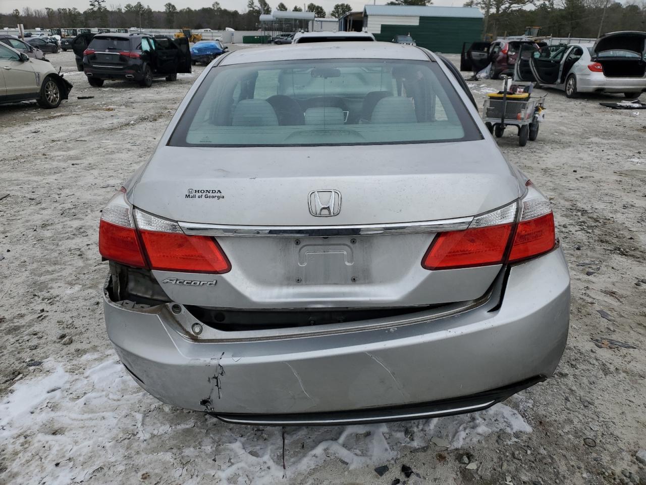 2013 Honda Accord VIN 1HGCR2F75DA059579 Copart auction photo, side / rear end damage thumbnail 6