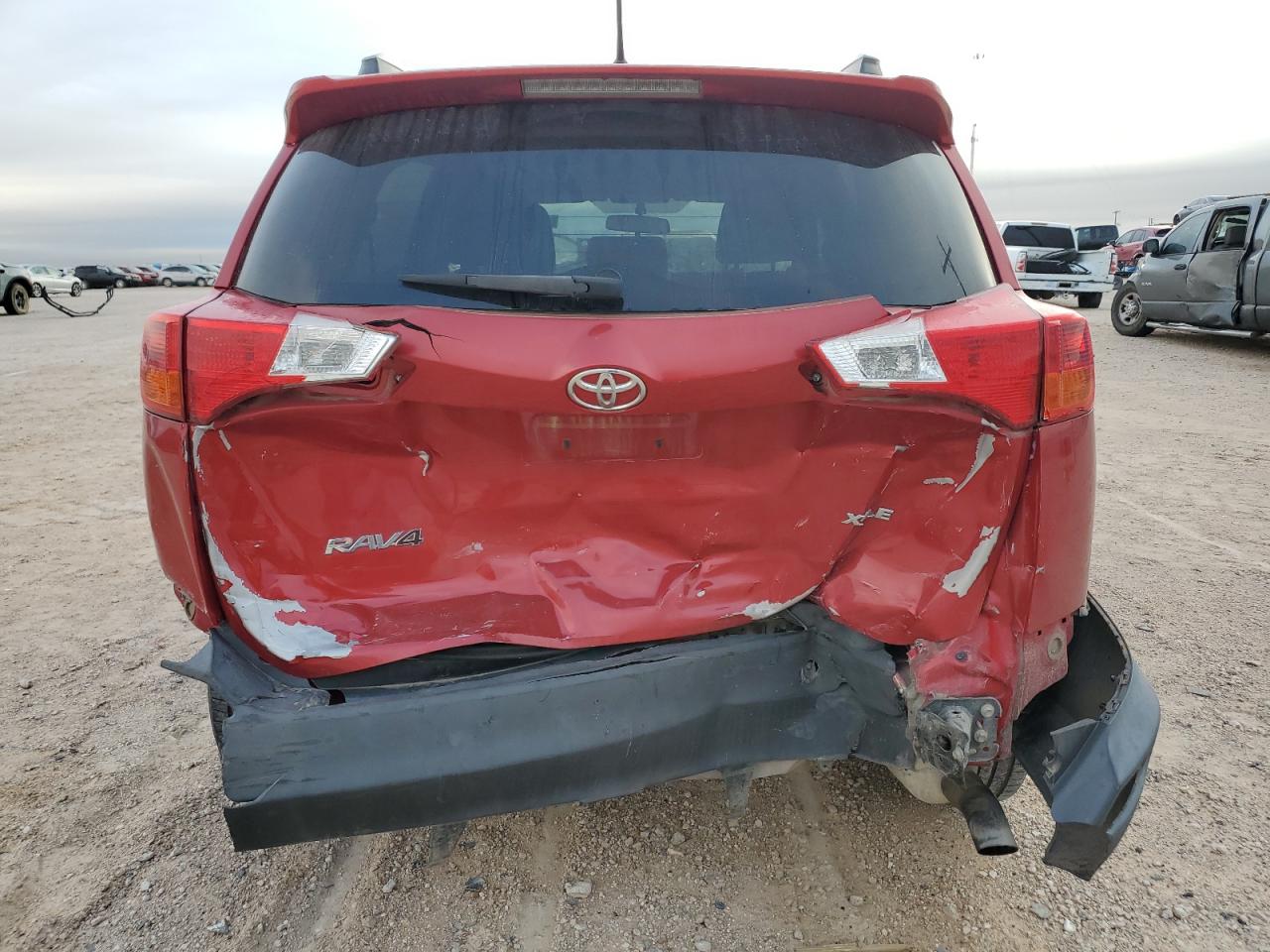 2015 Toyota RAV 4 VIN 2T3WFREV1FW130889 Copart auction photo, rear end damage thumbnail 6