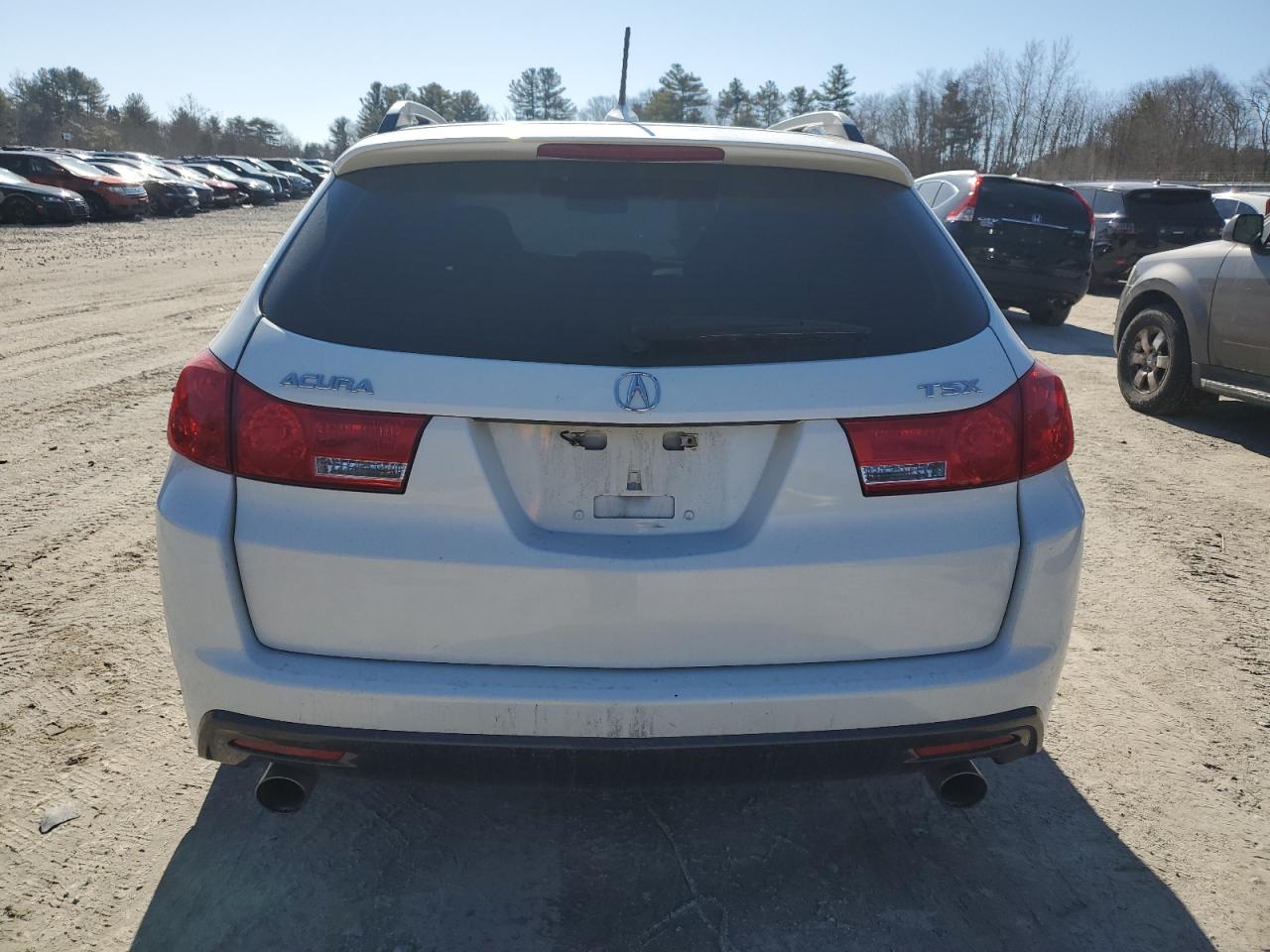 2012 Acura TSX VIN JH4CW2H56CC000299 Copart auction photo, water/flood / front end damage thumbnail 6