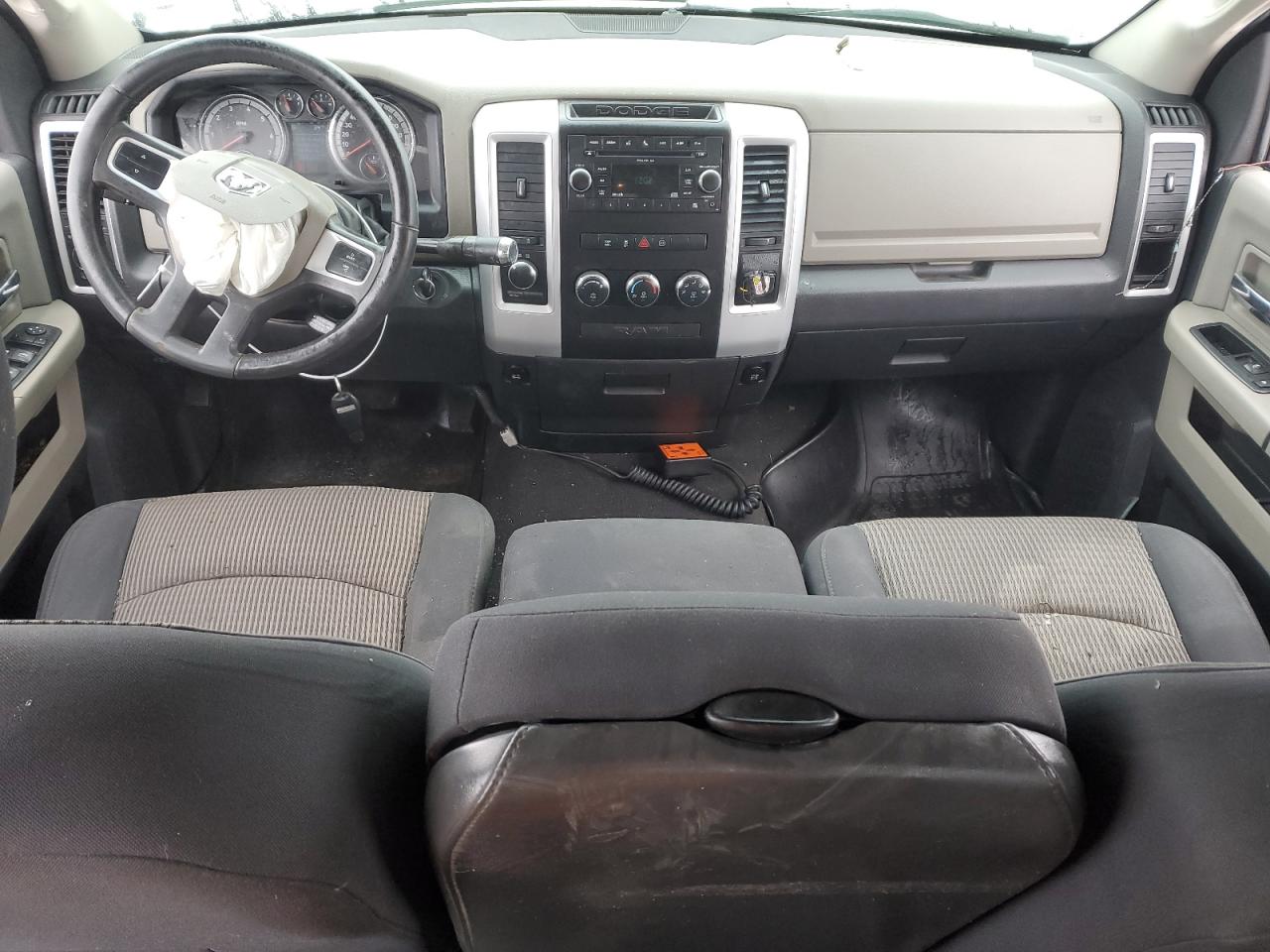 2010 Dodge RAM VIN 1D7RV1GP6AS210843 Copart auction photo, all over damage thumbnail 8