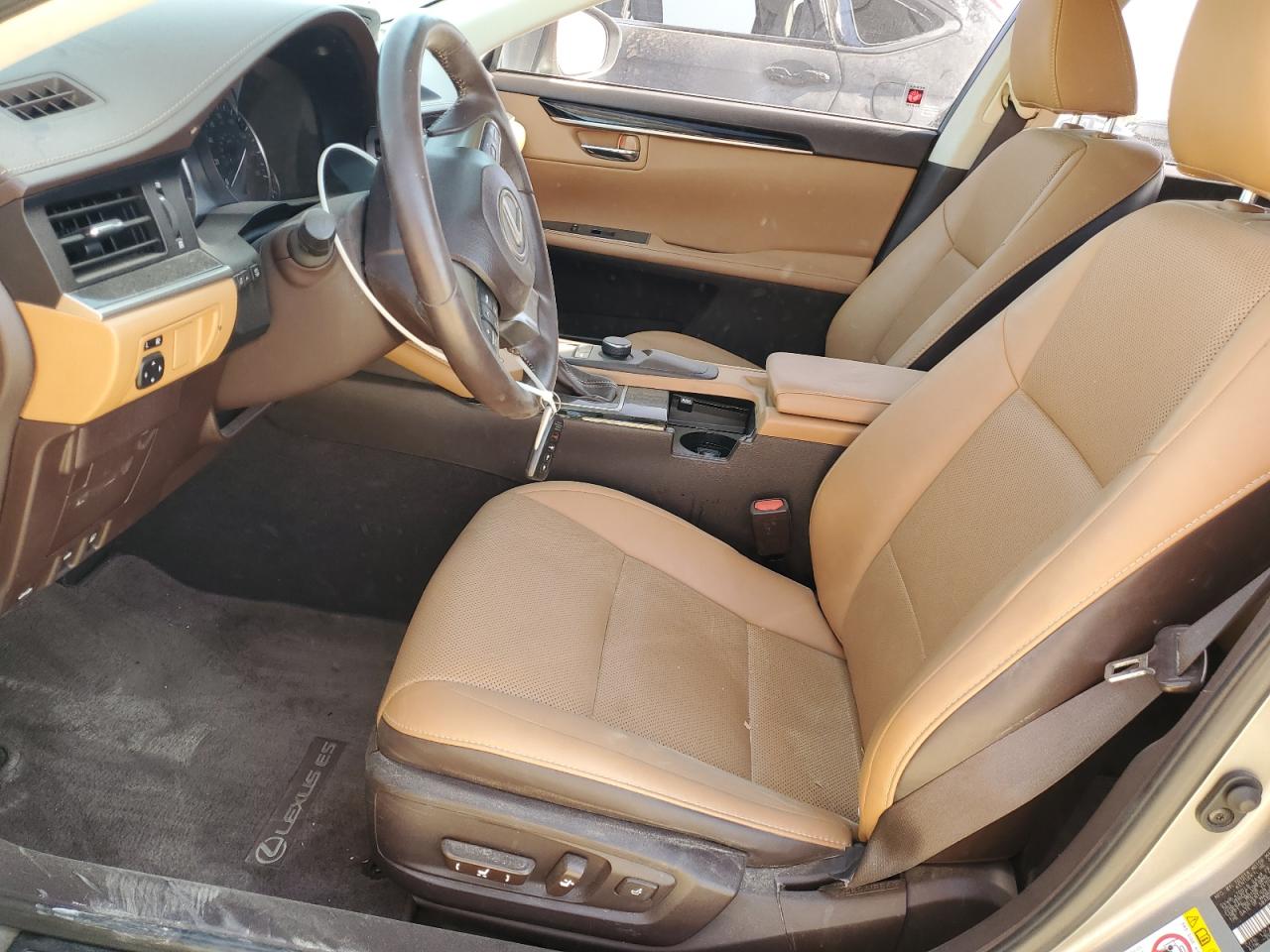 2016 Lexus ES VIN 58ABK1GG9GU007967 Copart auction photo, front end / undercarriage damage thumbnail 7