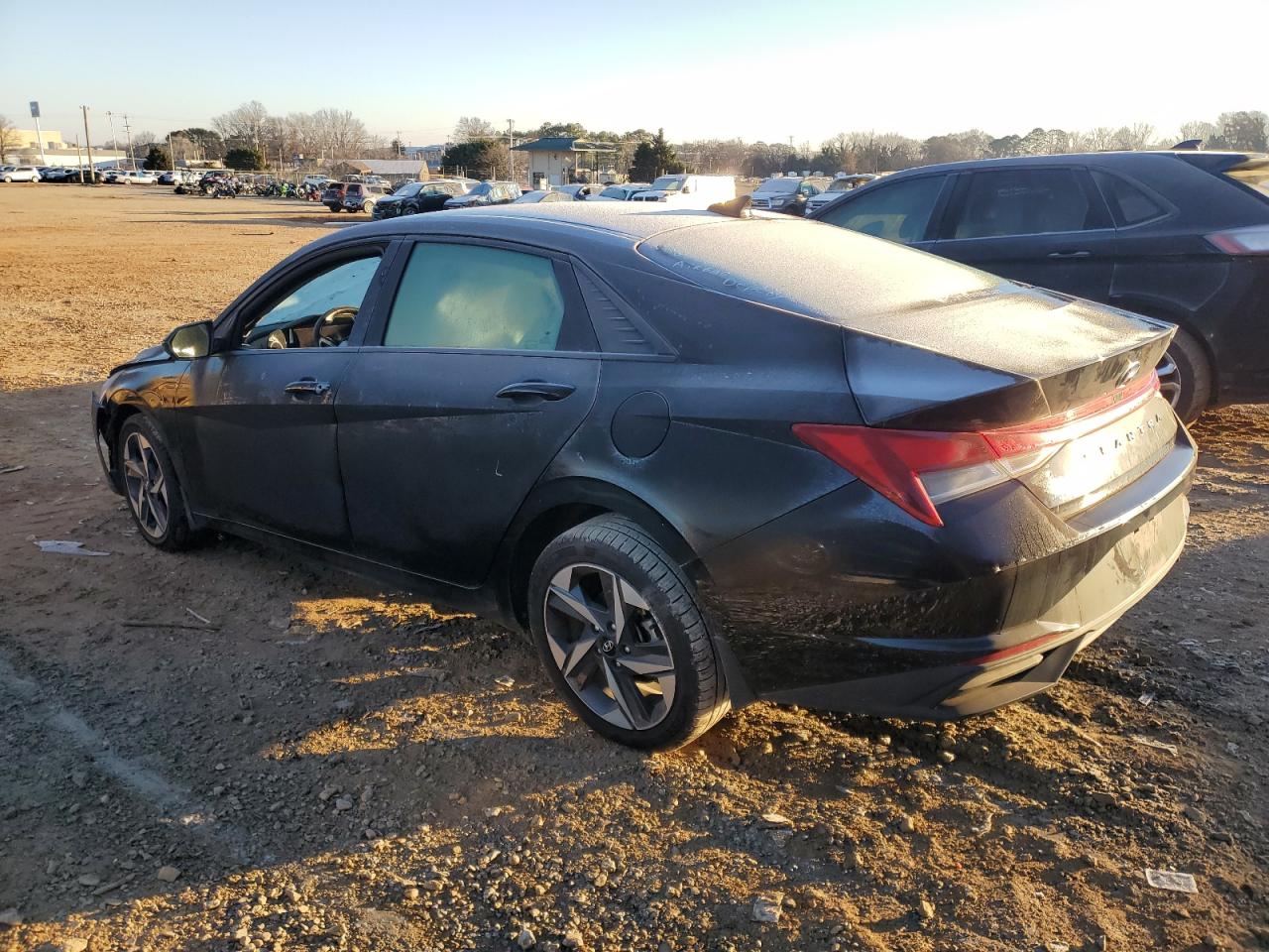 2023 Hyundai Elantra VIN 5NPLS4AG3PH102626 Copart auction photo, front end / side damage thumbnail 2