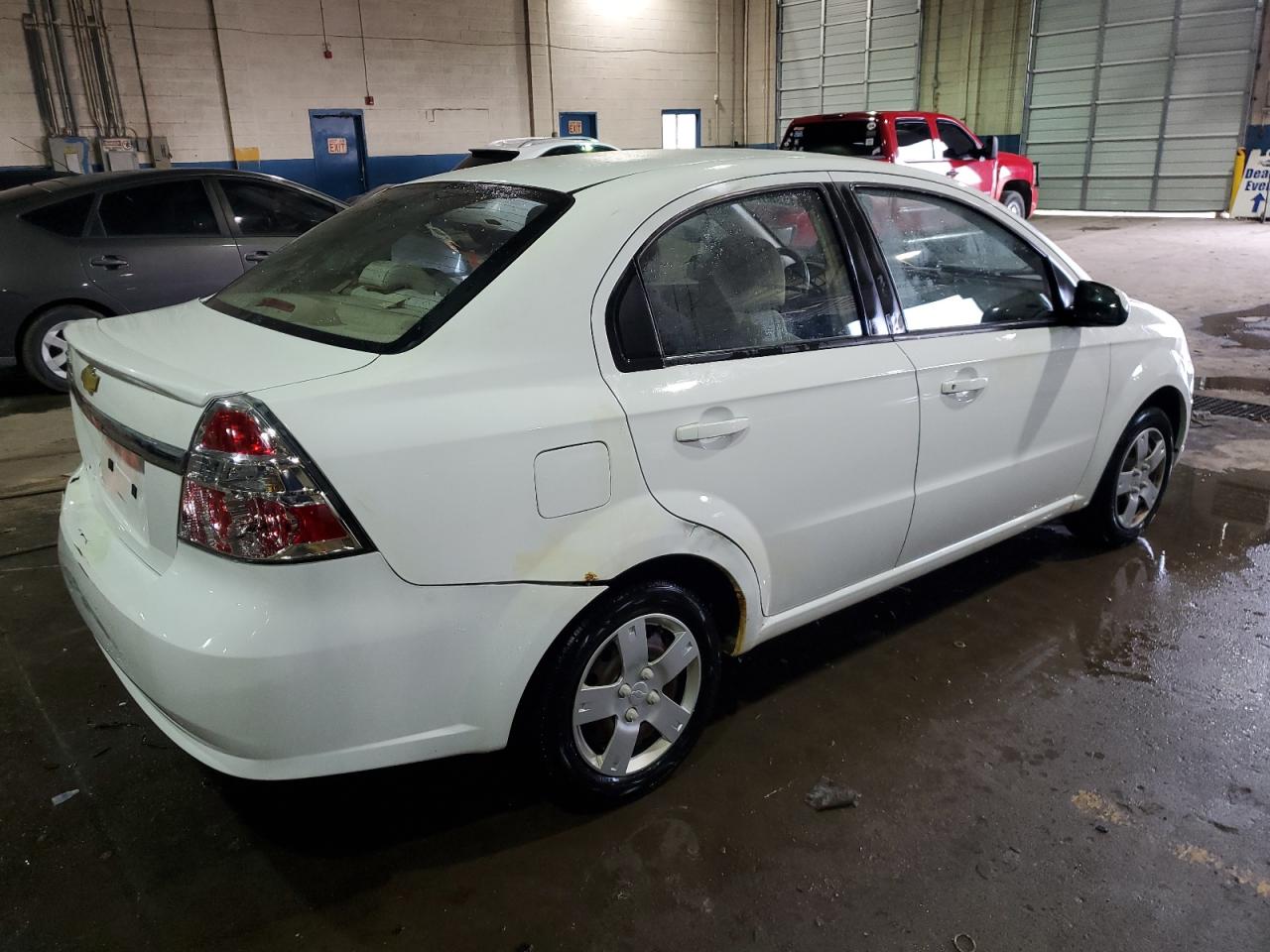 2011 Chevrolet Aveo VIN KL1TD5DE5BB153427 Copart auction photo, rear end damage thumbnail 3