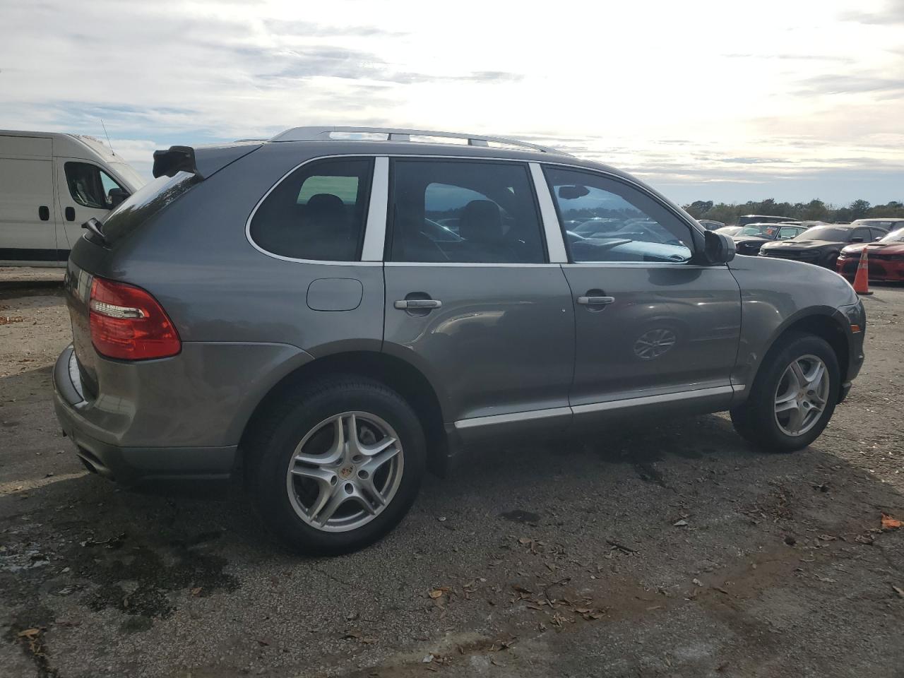 2008 Porsche Cayenne VIN WP1AA29PX8LA02053 Copart auction photo, burn - engine damage thumbnail 3