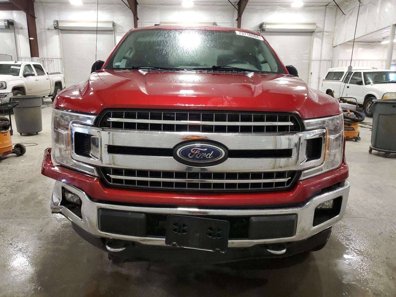 2018 Ford F-150 VIN 1FTEX1EB2JKF78575 Copart auction photo, front end / side damage thumbnail 5
