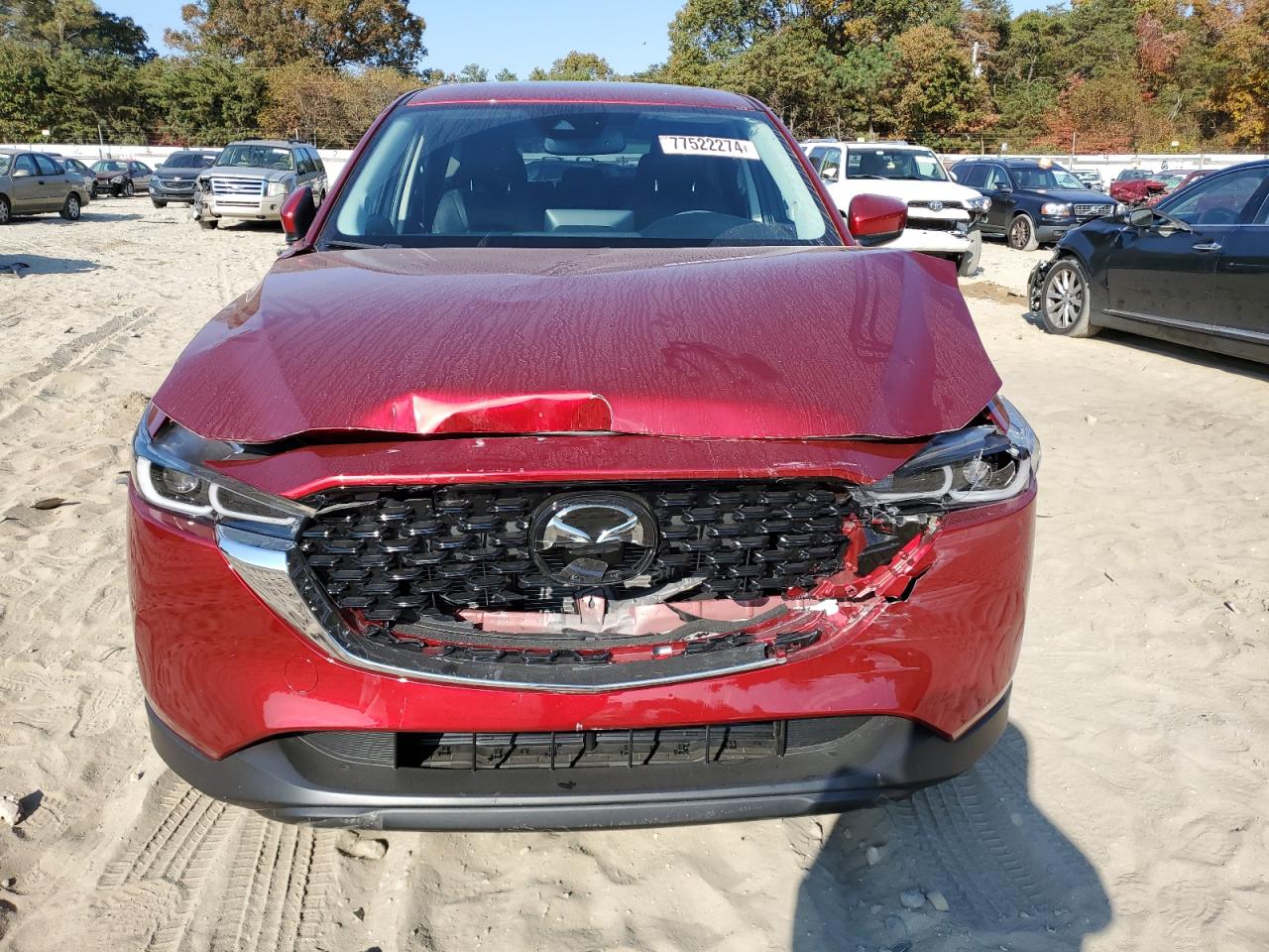 2023 Mazda CX-5 VIN JM3KFBDM8P0158703 Copart auction photo, front end / minor dent/scratches damage thumbnail 5