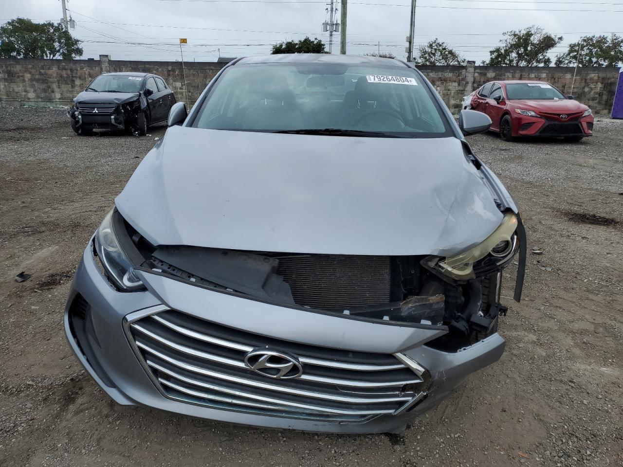 2017 Hyundai Elantra VIN 5NPD74LF2HH208268 Copart auction photo, front end damage thumbnail 5