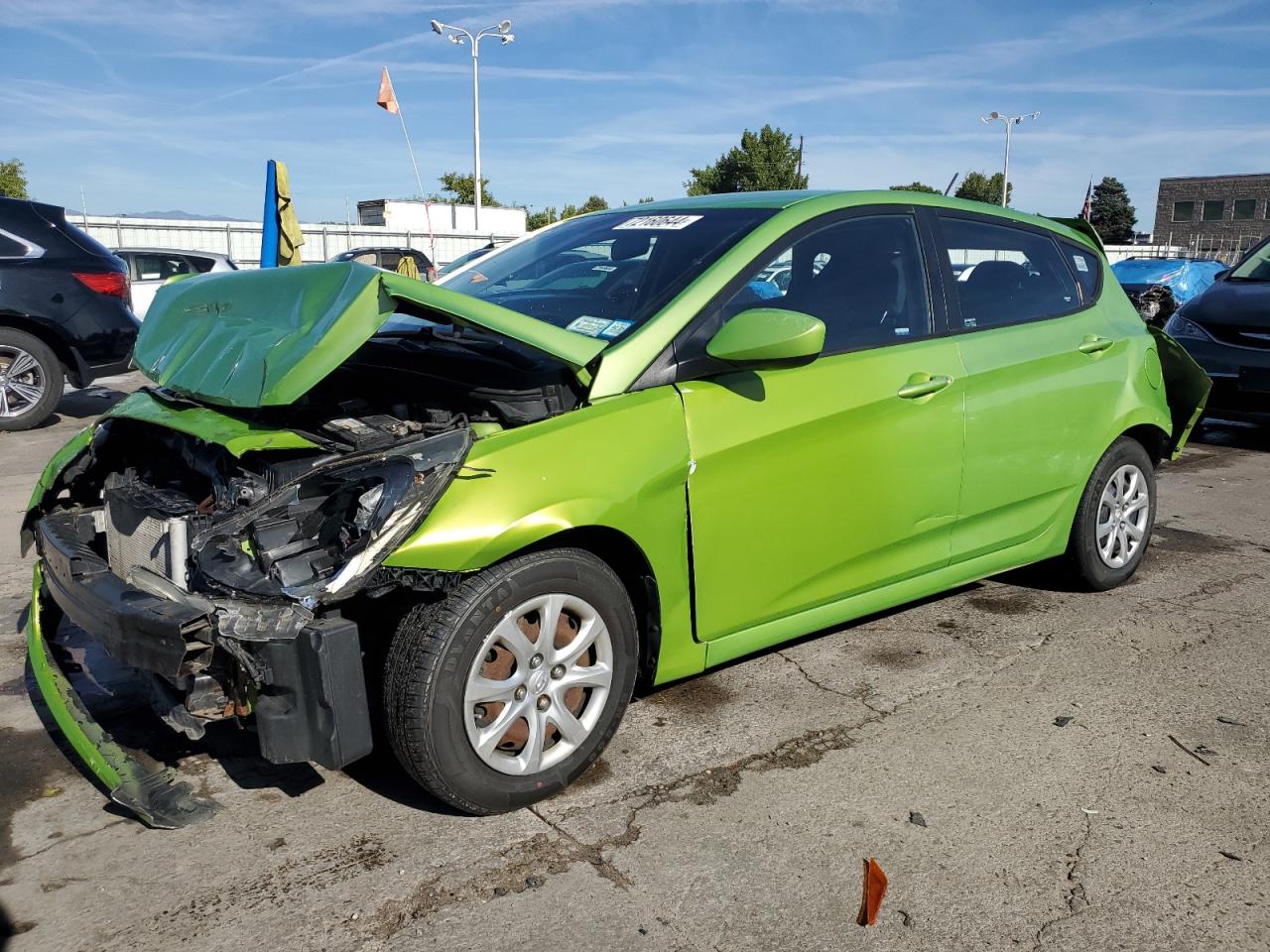 2013 Hyundai Accent VIN KMHCT5AE0DU122458