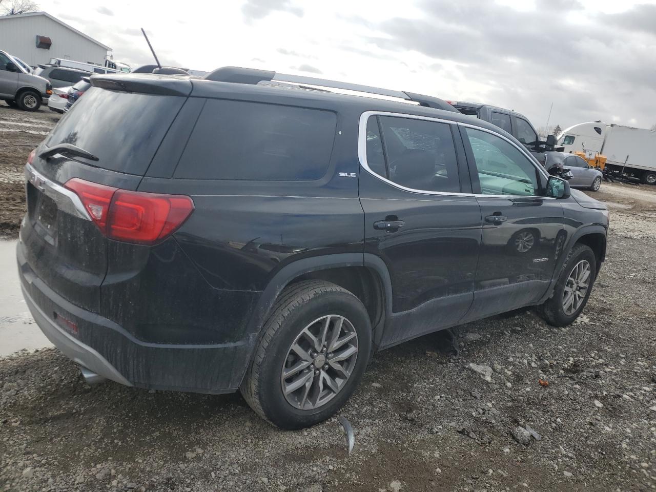 2019 GMC Acadia VIN 1GKKNLLSXKZ218488 Copart auction photo, front end / rear end damage thumbnail 3