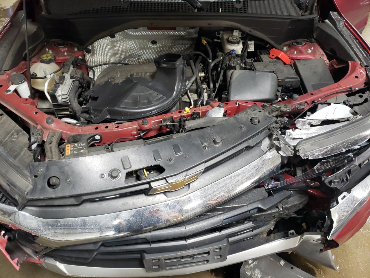 2021 Chevrolet TrailBlazer VIN KL79MPSL5MB077059 Copart auction photo, front end / rear end damage thumbnail 11