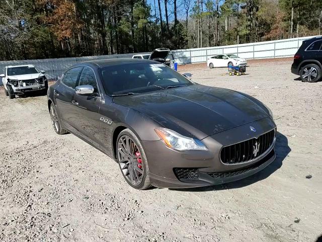 2016 Maserati Quattroporte VIN ZAM56RRA9G1185301 Copart auction photo, unknown damage thumbnail 11
