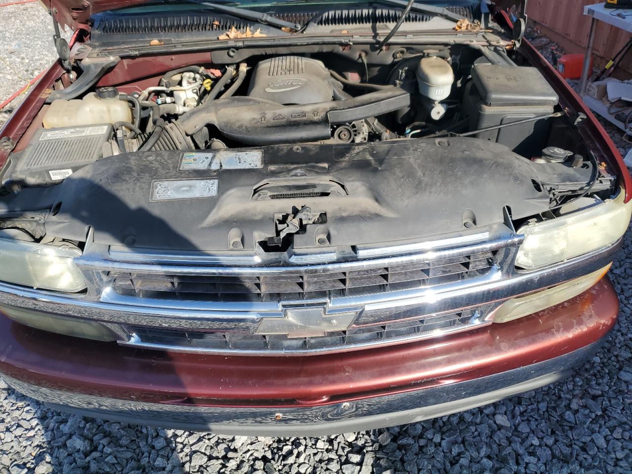 2003 Chevrolet Tahoe VIN 1GNEC13Z33J242865 Copart auction photo, side / rear end damage thumbnail 12