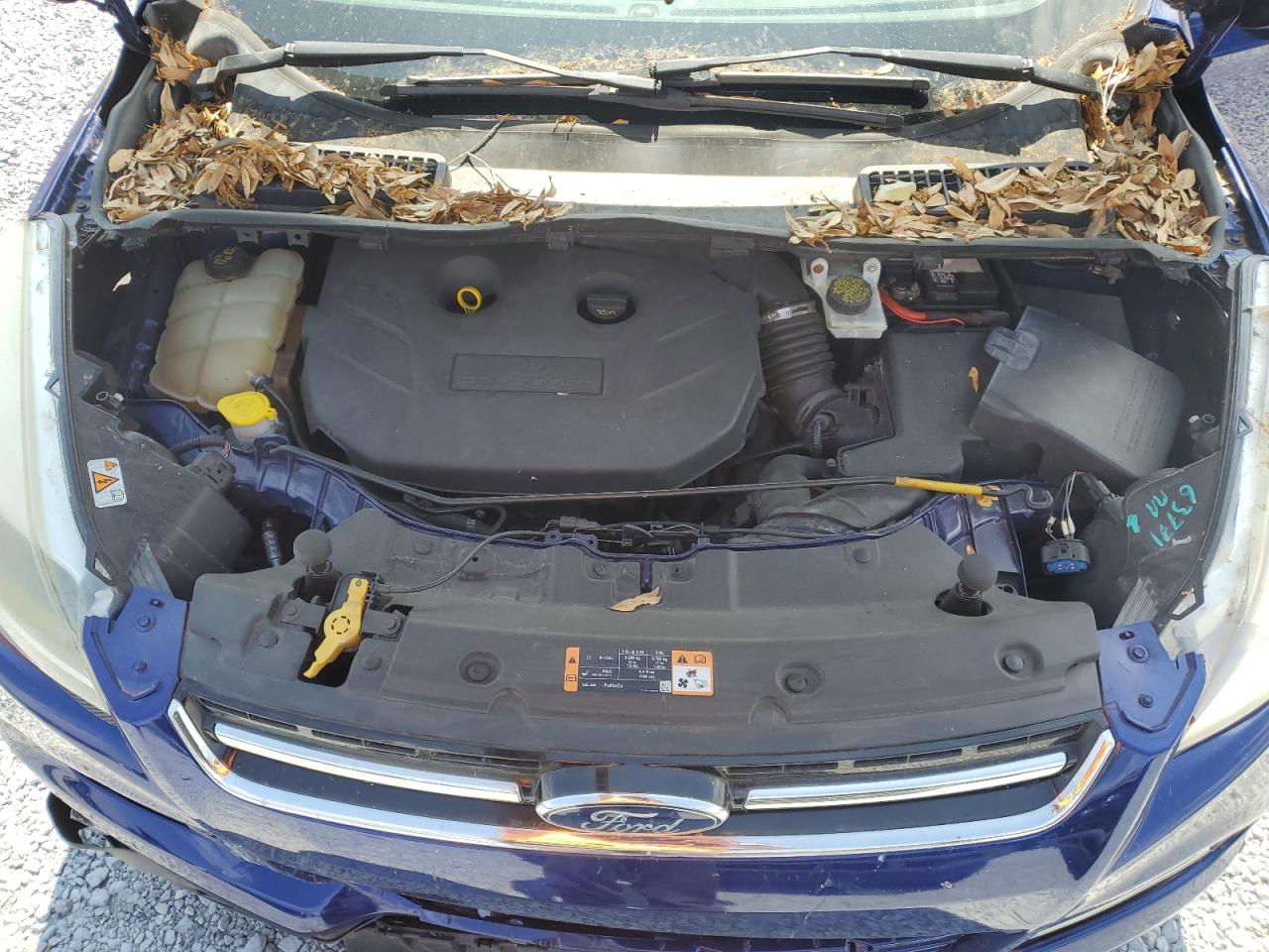 2015 Ford Escape VIN 1FMCU0J91FUB56964 Copart auction photo, rear end damage thumbnail 12