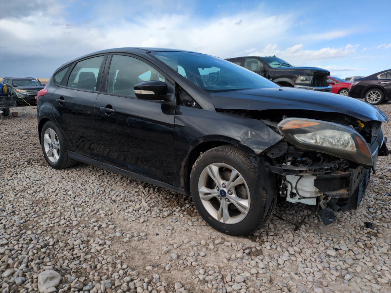 2013 Ford Focus VIN 1FADP3K29DL340996 Copart auction photo, front end damage thumbnail 4