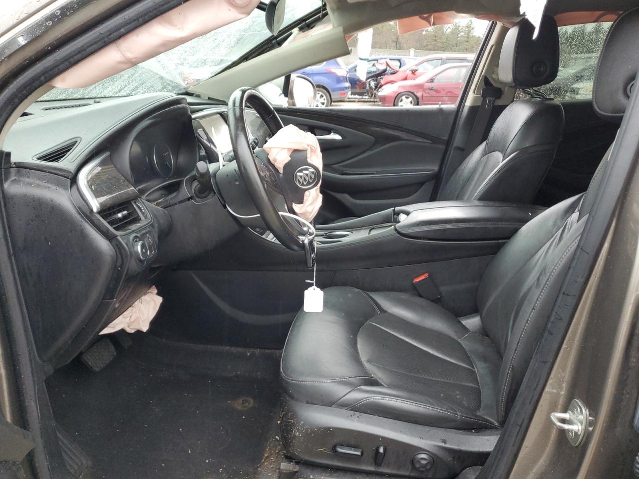 2019 Buick Envision VIN LRBFX3SX5KD004024 Copart auction photo, rollover damage thumbnail 7