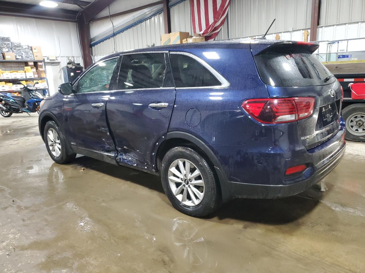 2020 KIA Sorento VIN 5XYPGDA30LG677865 Copart auction photo, side damage thumbnail 2