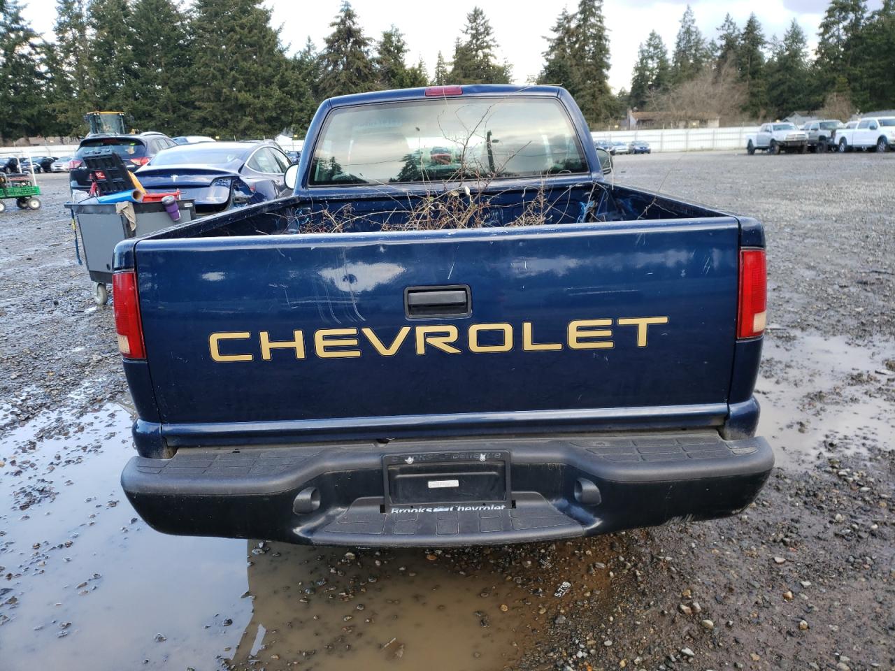 2000 Chevrolet S-10 Pickup VIN 1GCCS1449Y8130785 Copart auction photo, front end damage thumbnail 6