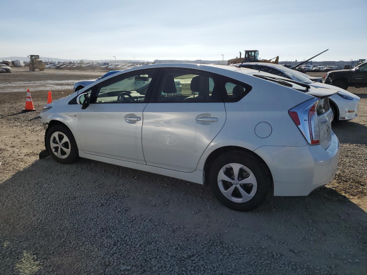 2012 Toyota Prius VIN JTDKN3DU9C1610504 Copart auction photo, front end damage thumbnail 2