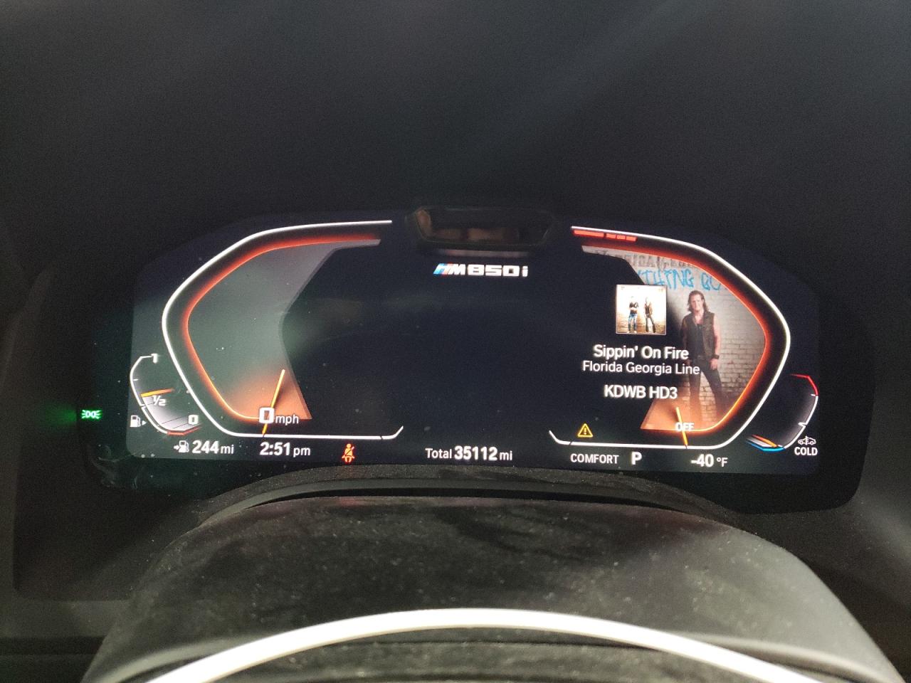 2019 BMW M8 VIN WBABC4C59KBJ35898 Copart auction photo, front end damage thumbnail 9