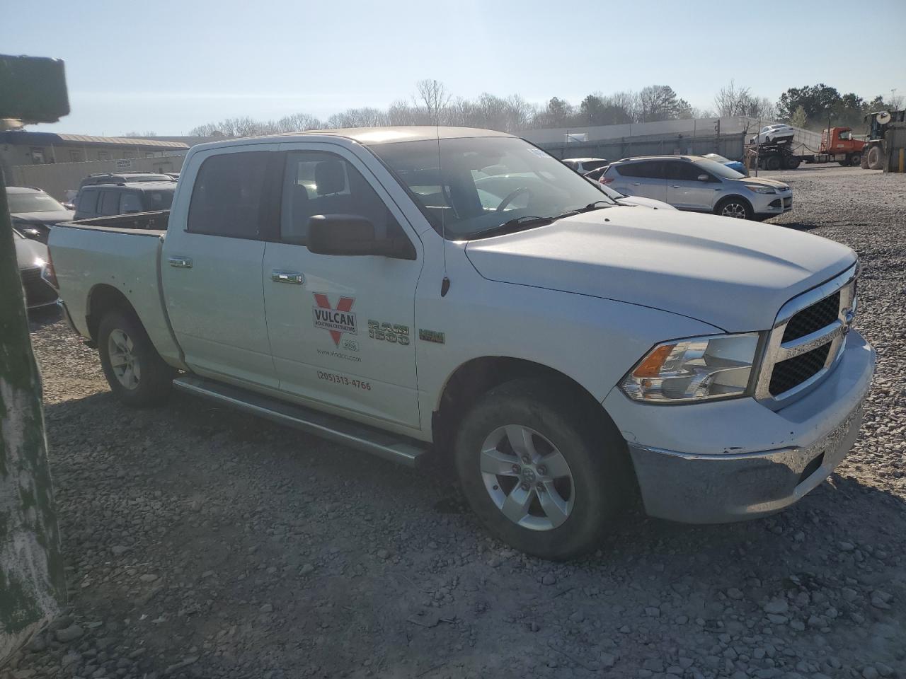 2014 RAM 1500 VIN 1C6RR7LT9ES378154 Copart auction photo, front end damage thumbnail 4