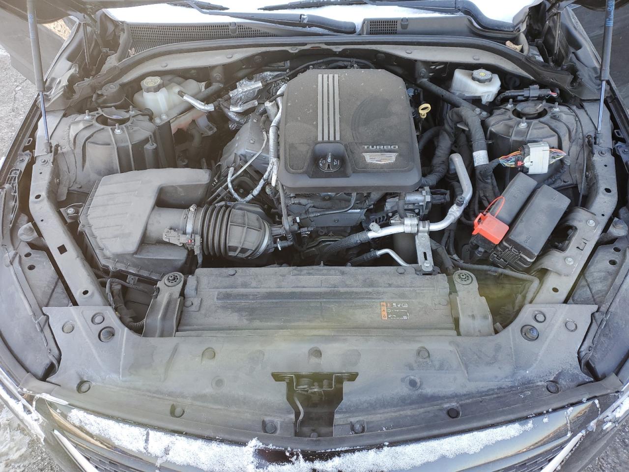 2020 Cadillac CT5 VIN 1G6DX5RK6L0153956 Copart auction photo, front end / rear end damage thumbnail 11