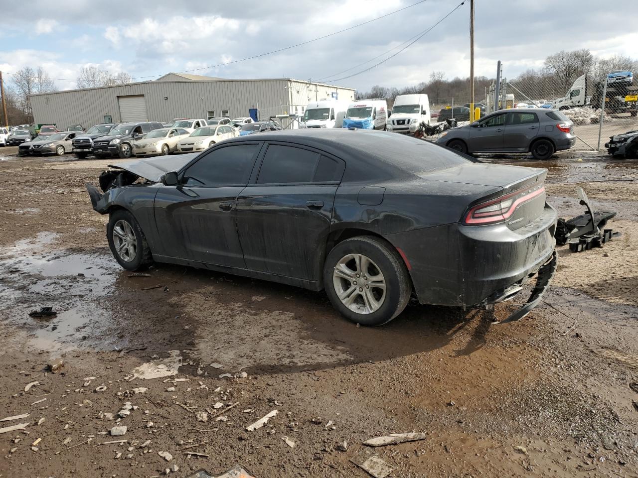 2021 Dodge Charger VIN 2C3CDXBG1MH514966 Copart auction photo, front end damage thumbnail 2