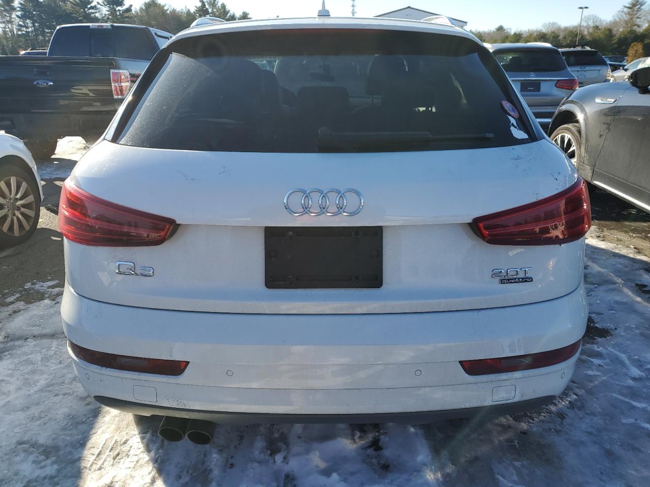 2018 Audi Q3 VIN WA1JCCFS8JR002902 Copart auction photo, front end / minor dent/scratches damage thumbnail 6
