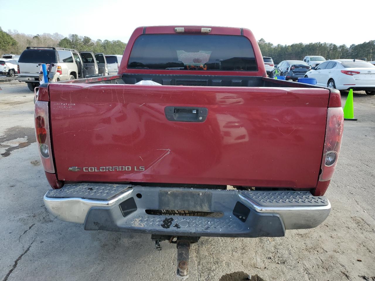 2004 Chevrolet Colorado VIN 1GCDS136448104595 Copart auction photo, front end / minor dent/scratches damage thumbnail 6