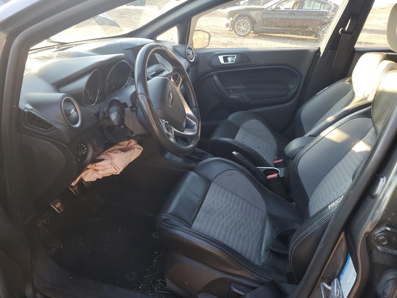 2019 Ford Fiesta VIN 3FADP4GX7KM116552 Copart auction photo, front end / side damage thumbnail 7